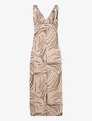 Calvin Klein - SURFACE PRINT SLIP DRESS - slip-in jurken - surface study print / doeskin - 1