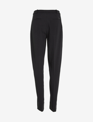 Calvin Klein - STRUCTURE TWILL STRAIGHT LEG - tiesaus kirpimo kelnės - ck black - 1