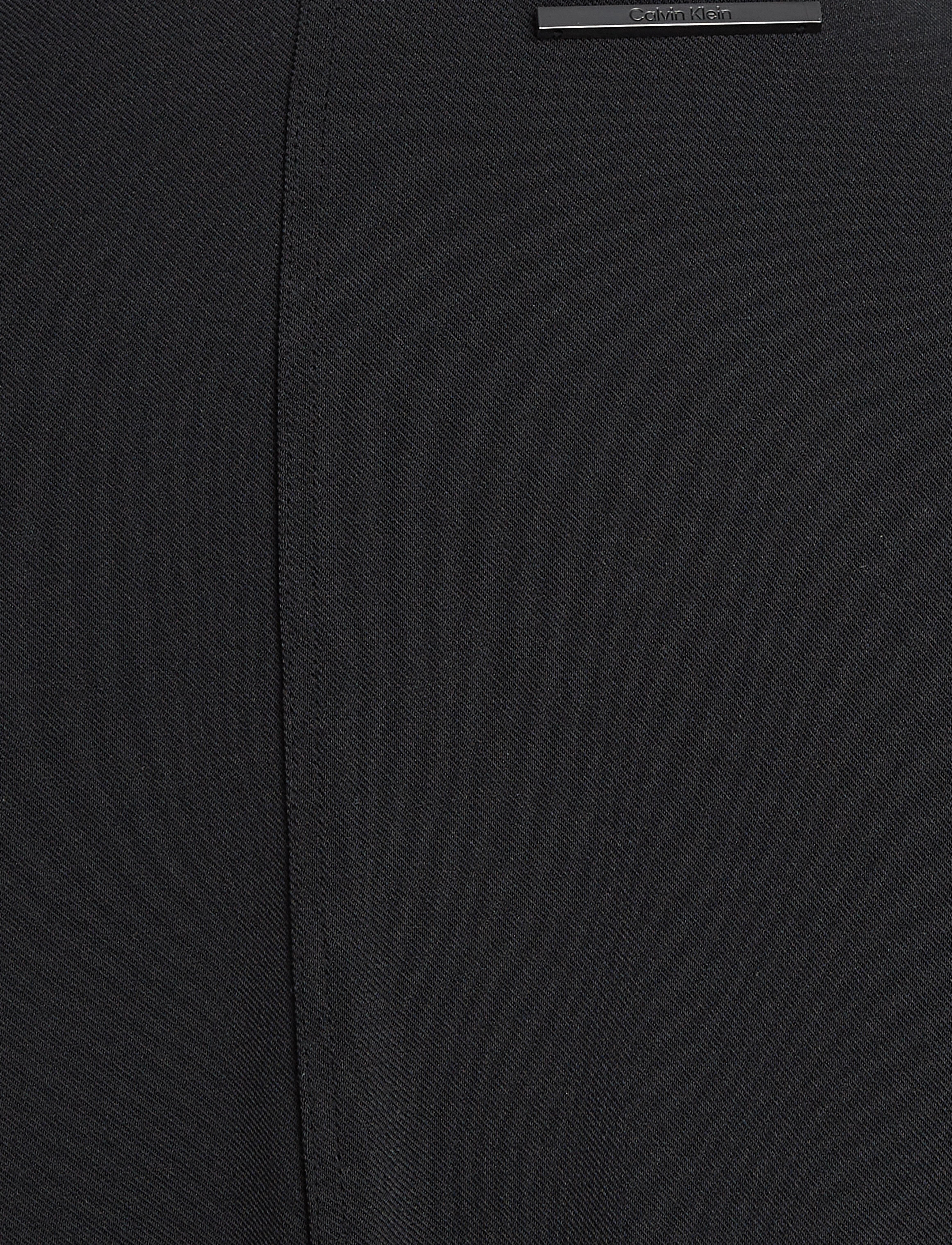 Calvin Klein - STRUCTURE TWILL V NECK DRESS - midi kjoler - ck black - 5