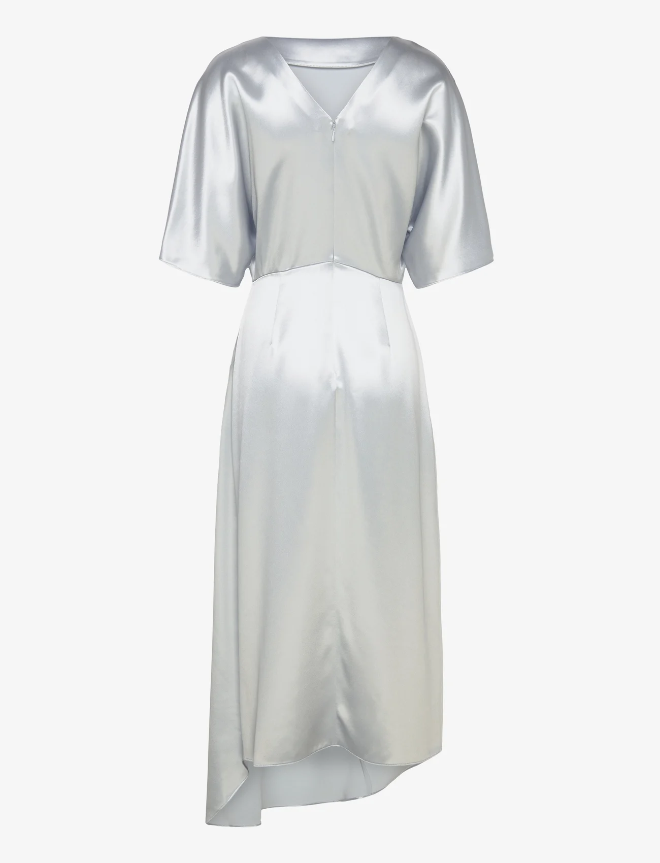 Calvin Klein - NAIA SPLIT SLEEVE MIDI DRESS - midi kjoler - arctic ice - 1