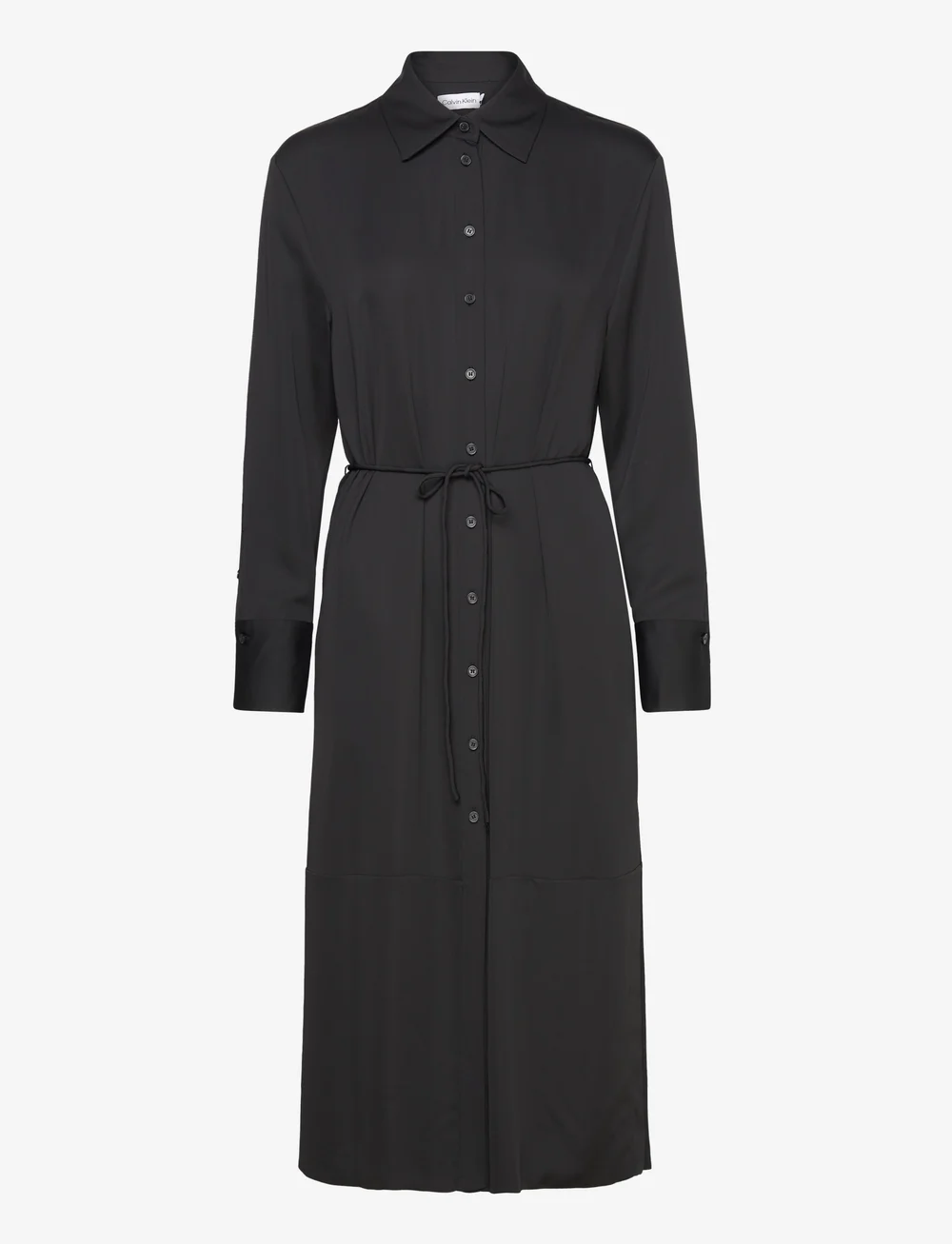 Black belted shirt dress shop