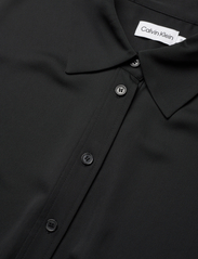 Calvin Klein - RECYCLED CDC BELTED SHIRT DRESS - shirt dresses - ck black - 2