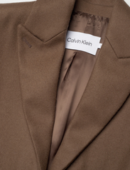 Calvin Klein - INTERCONNECTED WOOL VEST - vadderade västar - brown kelp - 2
