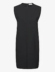 Calvin Klein - HEAVY VISCOSE NS SHIFT DRESS - midiklänningar - ck black - 0