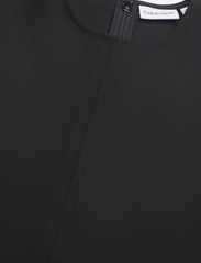 Calvin Klein - HEAVY VISCOSE NS SHIFT DRESS - midi-kleider - ck black - 2
