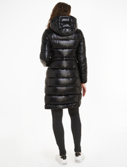 Calvin Klein - LW PADDED DRAWSTRING COAT - winter jackets - ck black - 2