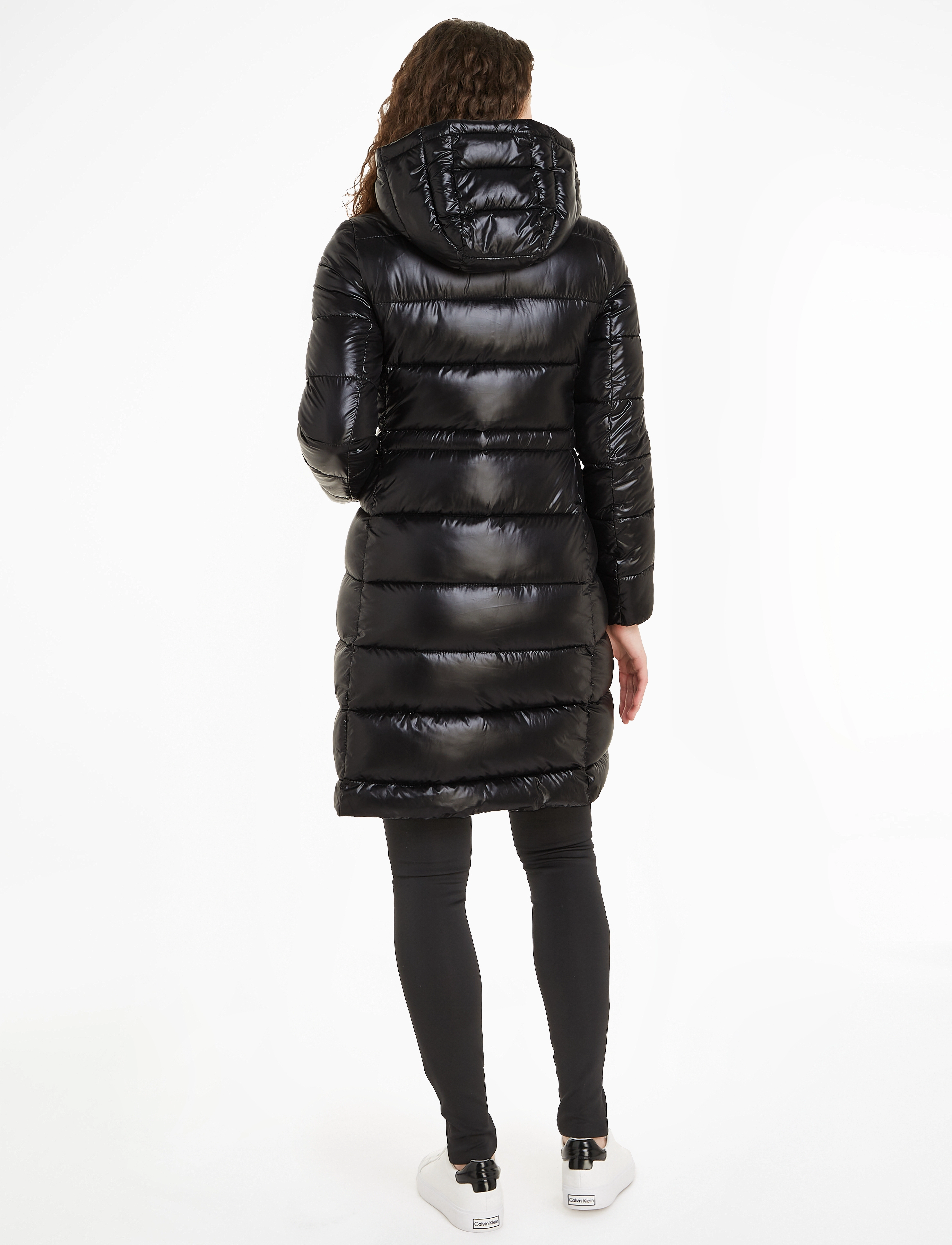 Calvin Klein - LW PADDED DRAWSTRING COAT - ck black - 2