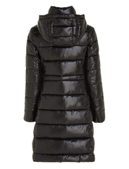 Calvin Klein - LW PADDED DRAWSTRING COAT - winter jackets - ck black - 4