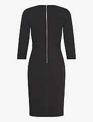 Calvin Klein - SCUBA CREPE HALF SLEEVE DRESS - peoriided outlet-hindadega - ck black - 1