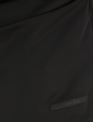 Calvin Klein - RECYCLED CDC DRAPED TOP - bluzki krotkim rekawem - ck black - 5