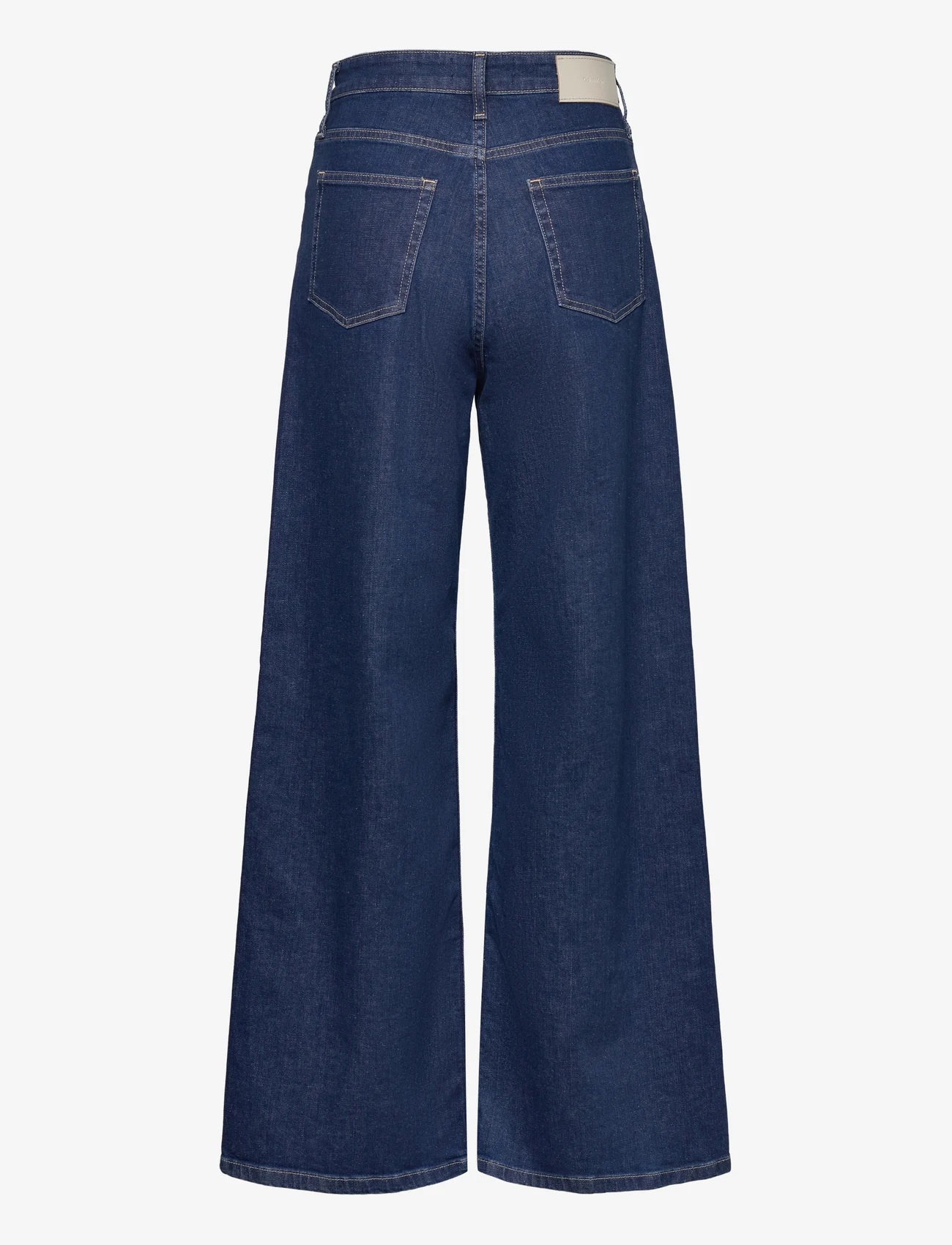 Calvin Klein - HIGH RISE  WIDE - MID BLUE - vide jeans - denim light - 1