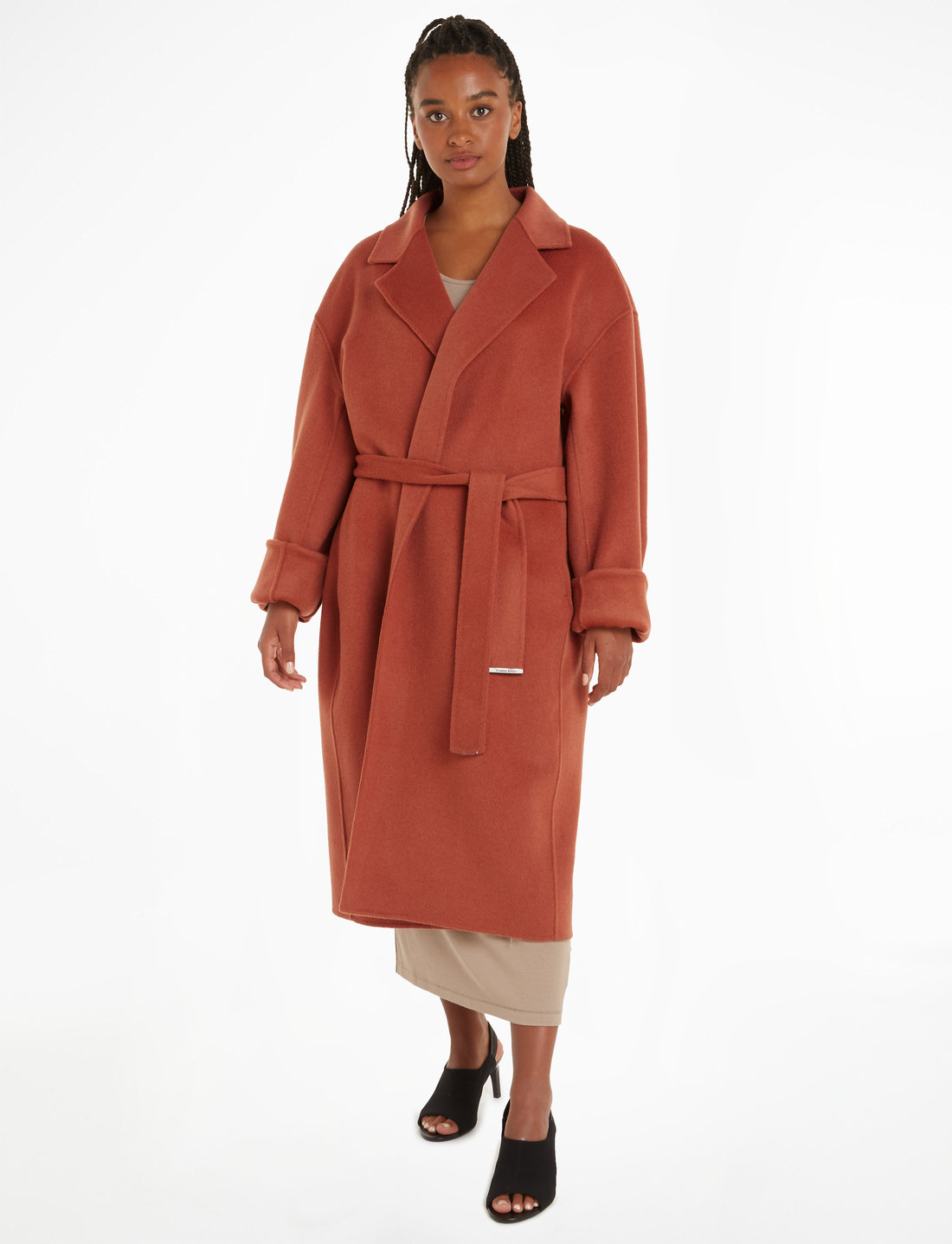 Calvin Klein Df Wool Belted Wrap Coat 299.94 . Buy Winter Coats from Calvin Klein online at Boozt . Fast delivery and easy returns