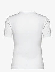 Calvin Klein - MODAL RIB SS TEE - marškinėliai - bright white - 1