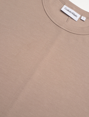 Calvin Klein - MODAL RIB SS TEE - marškinėliai - neutral taupe - 2