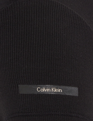 Calvin Klein - MODAL RIB CAP SLEEVE DRESS - t-shirt-kleider - ck black - 5