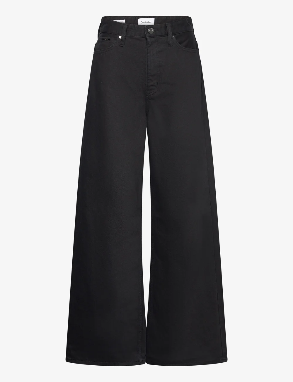 Calvin Klein High Rise Wide Infinite Black Wide leg jeans Boozt