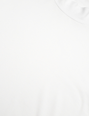 Calvin Klein - COTTON MODAL MOCK NECK LS TOP - pikkade varrukatega alussärgid - bright white - 2