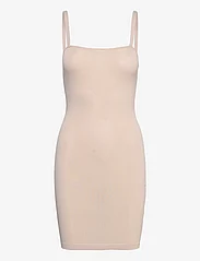 Calvin Klein - CRINKLED ANKLE KNIT SHIFT DRESS - bodycon jurken - peyote - 3
