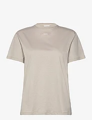 Calvin Klein - MICRO LOGO T SHIRT - t-shirts & tops - sand pebble - 0