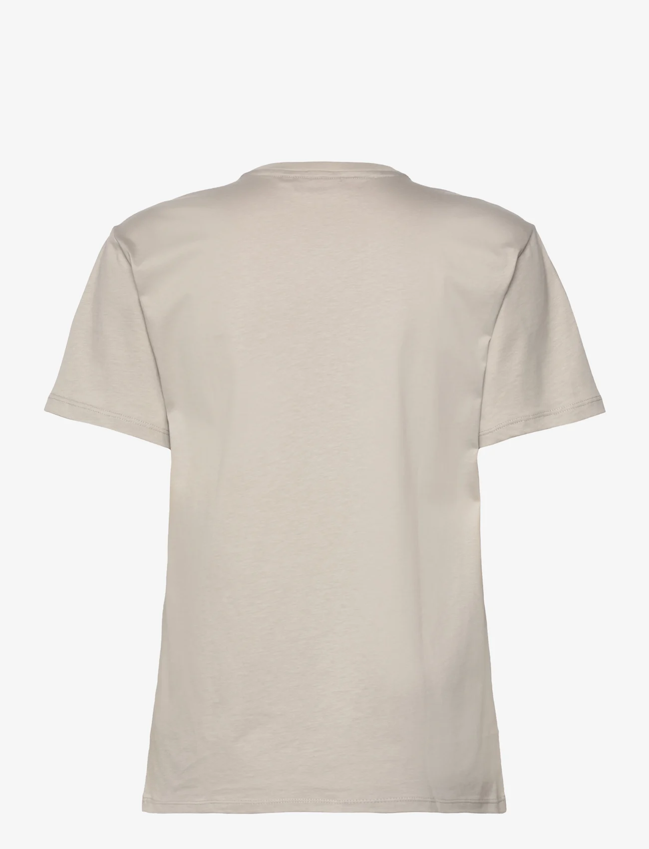 Calvin Klein - MICRO LOGO T SHIRT - t-shirts & tops - sand pebble - 1