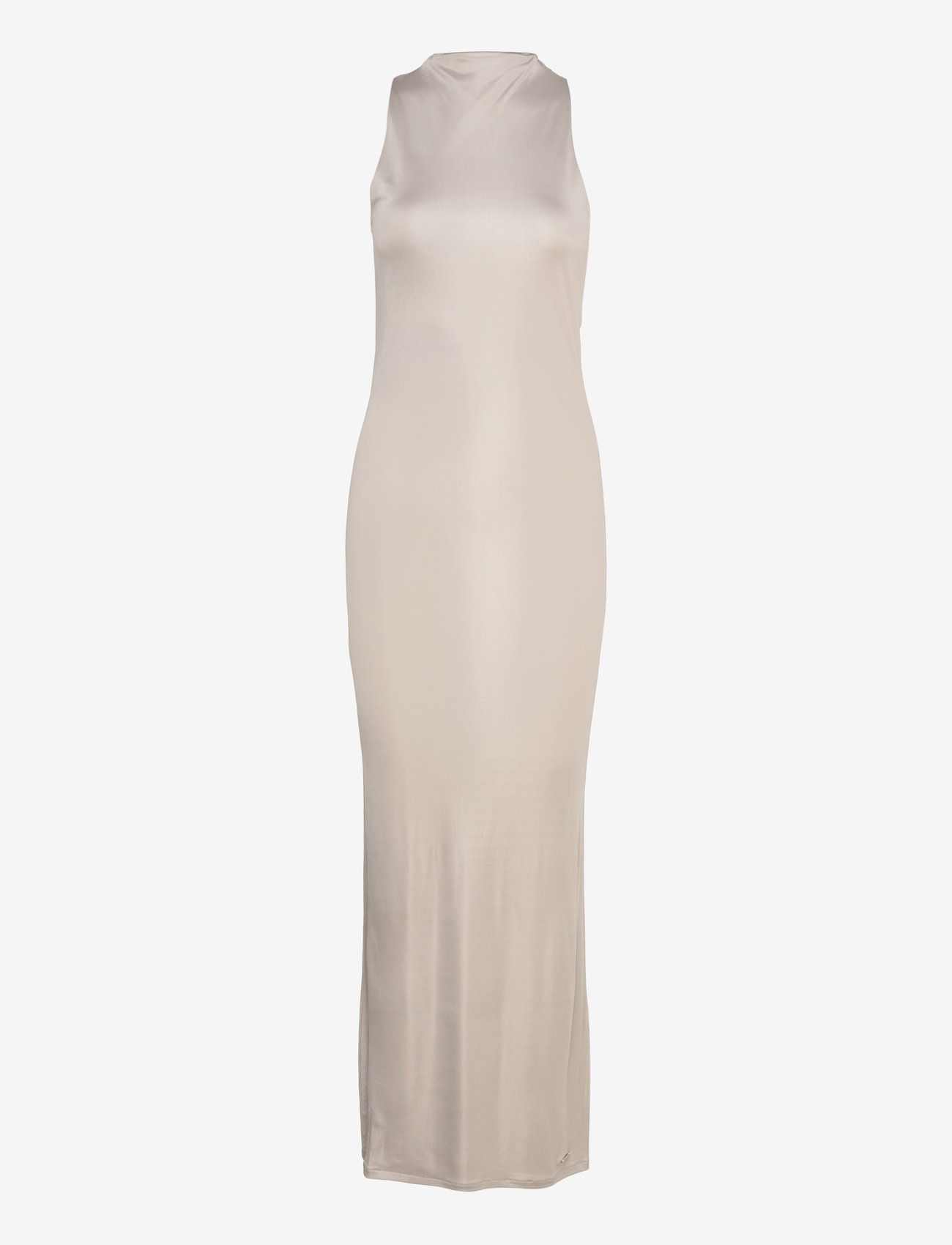jersey balloon sleeve midi dress nakd TAMMY SWEETHEART V LONG SHEER BALLOON SLEEVE MIDI DRESS main image 1