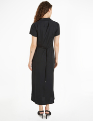 Calvin Klein - RECYCLED CDC MIDI SHIRT DRESS - skjortekjoler - ck black - 2