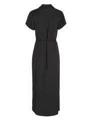 Calvin Klein - RECYCLED CDC MIDI SHIRT DRESS - shirt dresses - ck black - 4