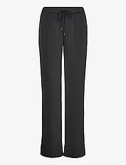 Calvin Klein - LW SHINY SATIN PYJAMA PANTS - apakšējais apģērbs - ck black - 0