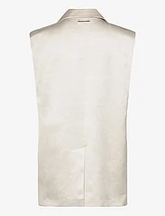 Calvin Klein - SHINY VISCOSE TAILORED VEST - party wear at outlet prices - peyote - 1