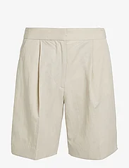 Calvin Klein - LINEN TAILORED SHORTS - casual shorts - peyote - 0