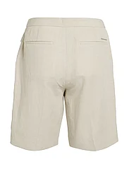 Calvin Klein - LINEN TAILORED SHORTS - casual shorts - peyote - 4