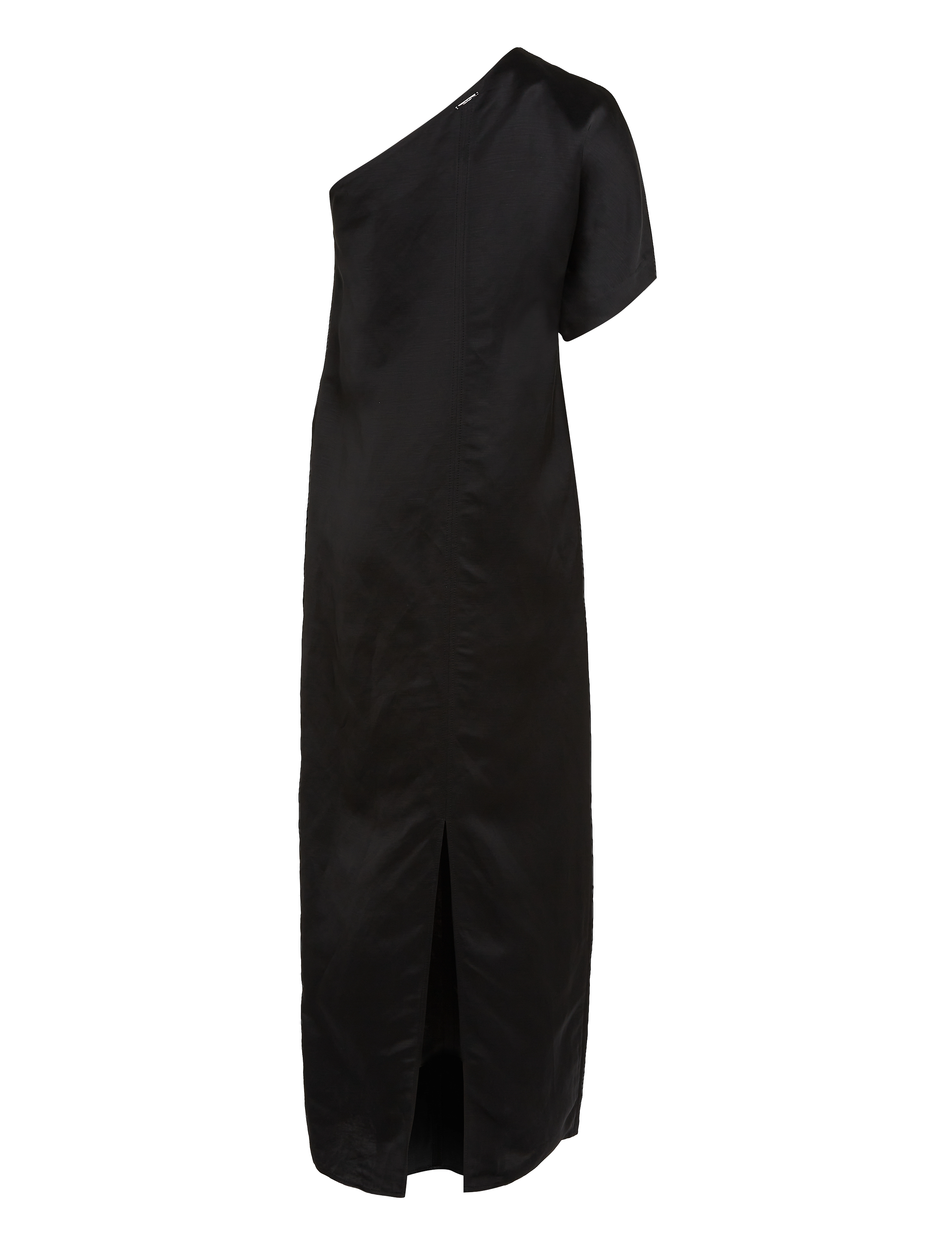 Calvin Klein - VISCOSE LINEN SHIFT MAXI DRESS - maxi kjoler - ck black - 4