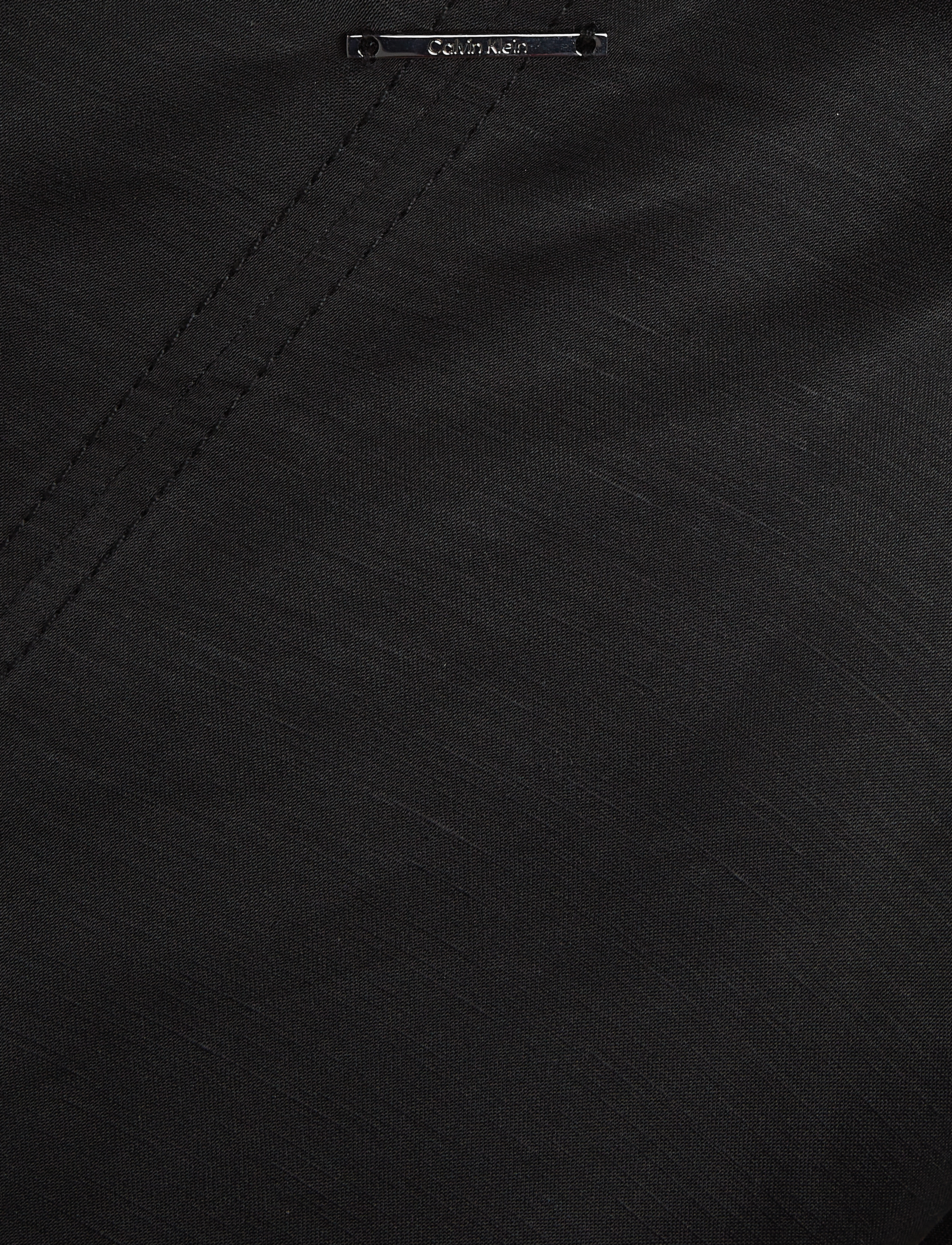 Calvin Klein - VISCOSE LINEN SHIFT MAXI DRESS - maxi kjoler - ck black - 5