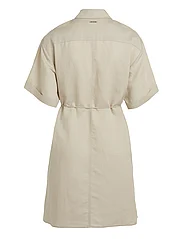 Calvin Klein - LINEN BLEND RELAXED SHIRT DRESS - marškinių tipo suknelės - peyote - 4