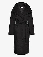 Calvin Klein - LW VERTICAL QUILT COAT - padded coats - ck black - 2