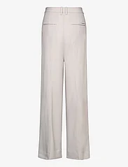 Calvin Klein - STRUCTURE TWILL WIDE LEG PANT - plačios kelnės - morning haze - 1