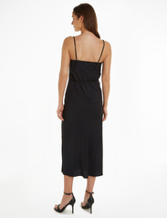 Calvin Klein - RECYCLED CDC MIDI SLIP DRESS - slip dresses - ck black - 4