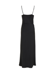 Calvin Klein - RECYCLED CDC MIDI SLIP DRESS - sukienki na ramiączkach - ck black - 6