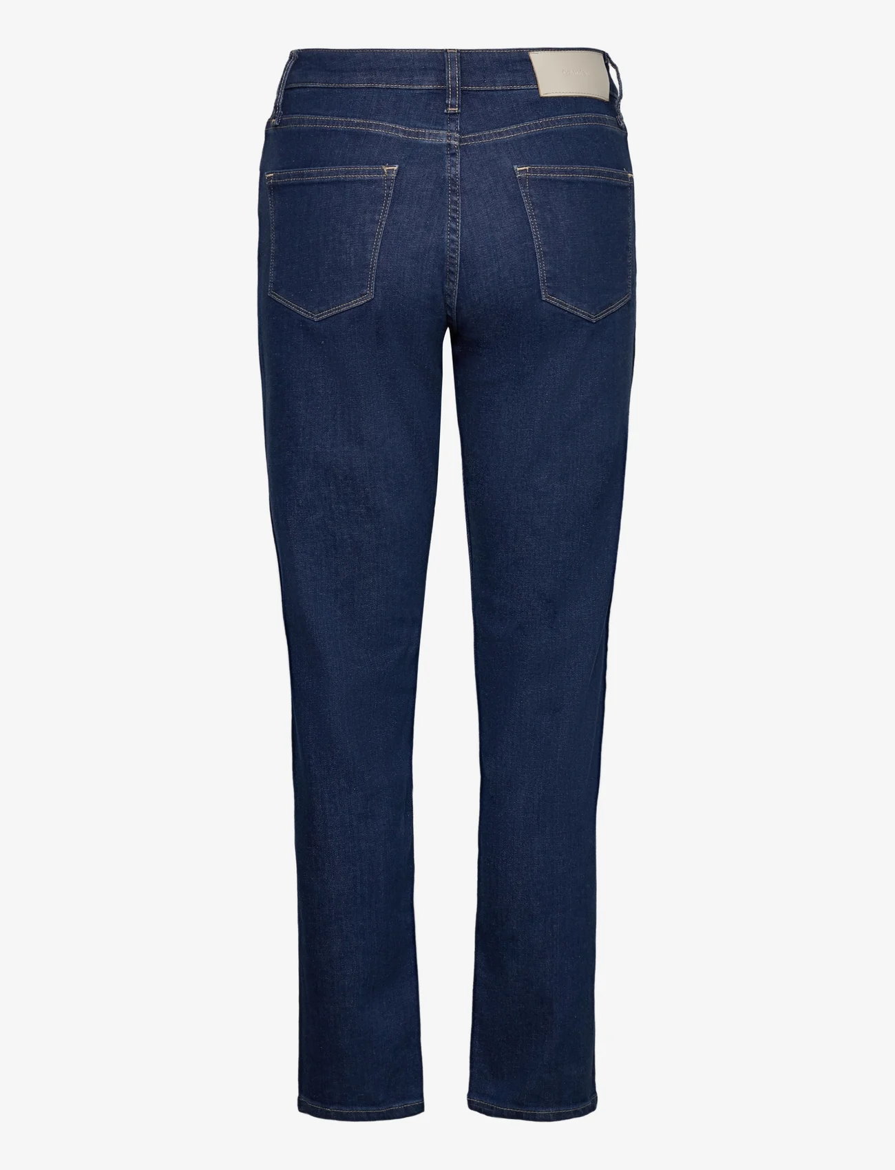 Calvin Klein - MID RISE SLIM - MID BLUE - straight jeans - denim light - 1