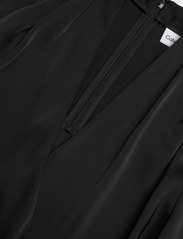 Calvin Klein - SATIN SHINE LS V NECK BLOUSE - långärmade blusar - ck black - 2