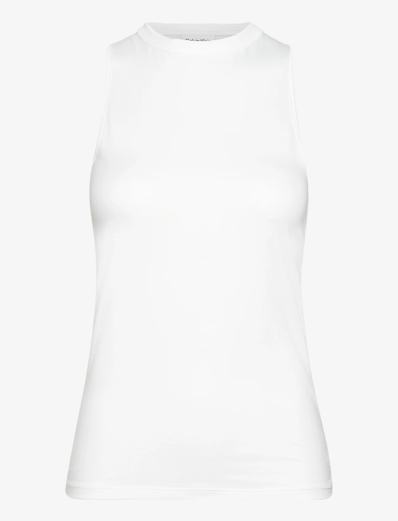 Calvin Klein - SMOOTH COTTON TWIST BACK TANK - Ärmellose tops - bright white - 0