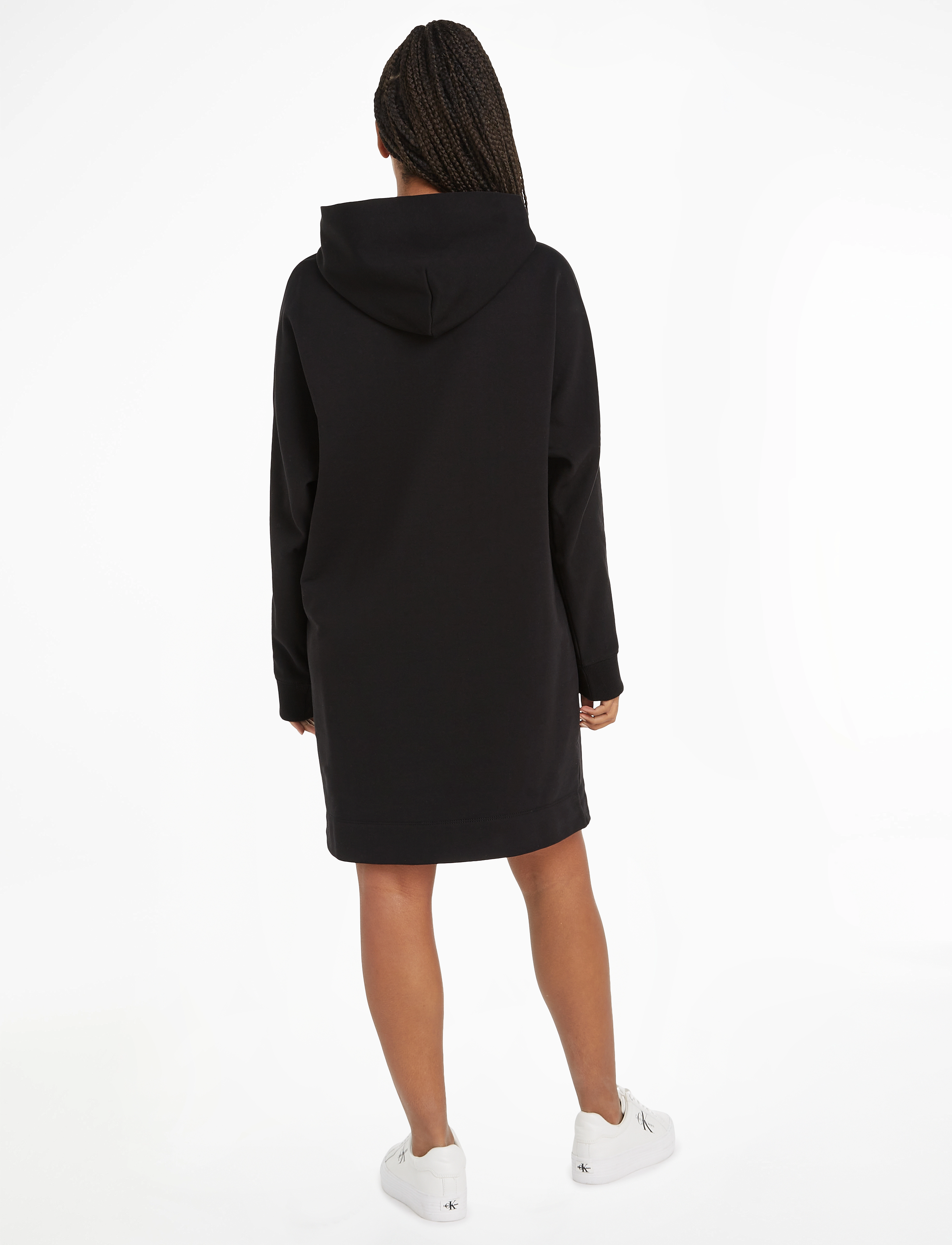 Calvin Klein - HERO LOGO HOODIE DRESS - ck black - 3