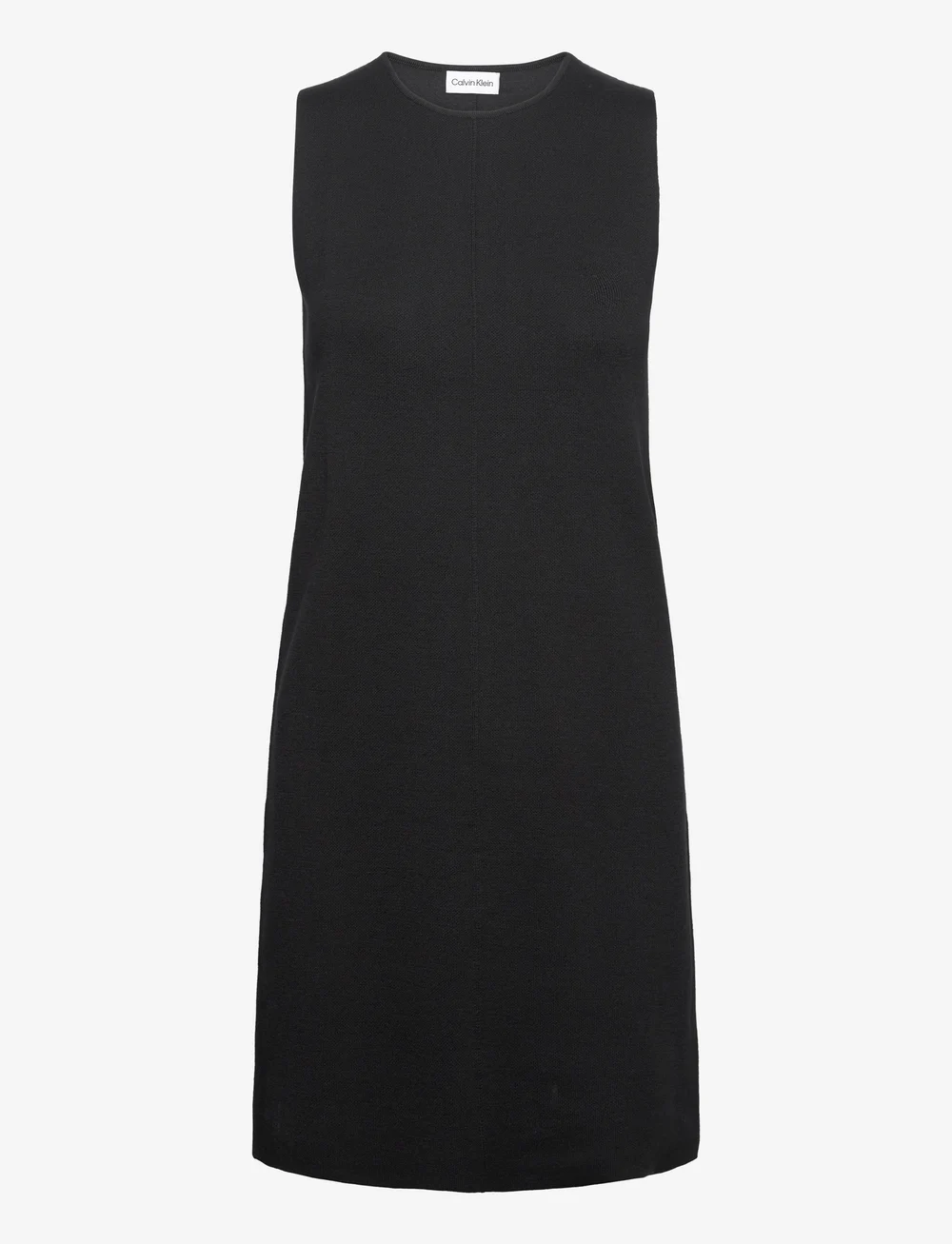Calvin Klein Extra Fine Wool Shift Dress Midi dresses Boozt