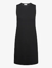 Calvin Klein - EXTRA FINE WOOL SHIFT DRESS - kootud kleidid - ck black - 0