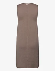 Calvin Klein - EXTRA FINE WOOL SHIFT DRESS - kootud kleidid - neutral taupe - 1