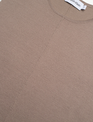 Calvin Klein - EXTRA FINE WOOL SHIFT DRESS - kootud kleidid - neutral taupe - 2