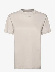 Calvin Klein - METALLIC MICRO LOGO T SHIRT - t-skjorter - morning haze - 0