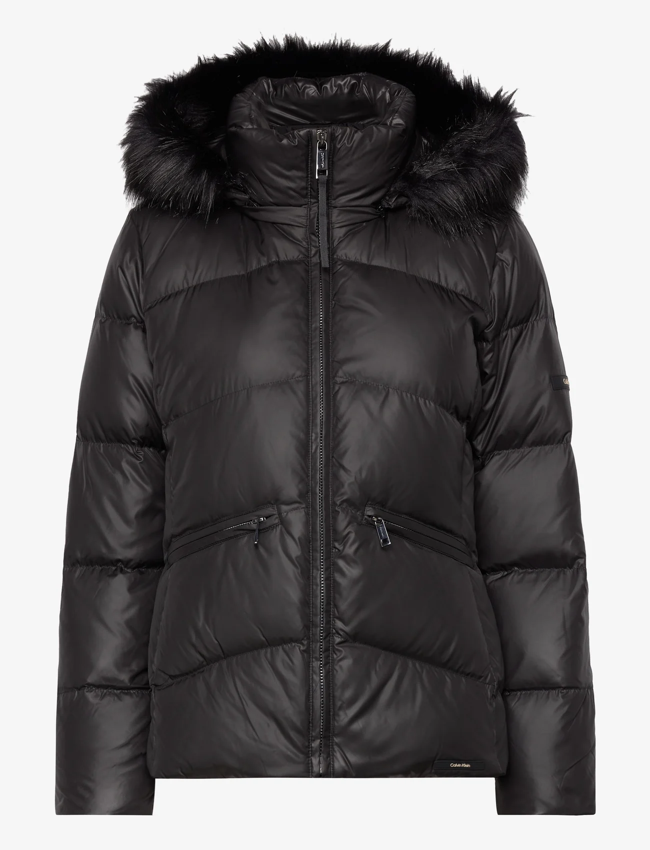 Calvin Klein - ESSENTIAL REAL DOWN JACKET - winter jacket - ck black - 0