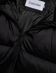 Calvin Klein - WAISTED DOWN PADDED JACKET - virsjakas ar dūnu pildījumu un polsterējumu - ck black - 2