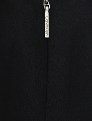 Calvin Klein - METAL BAR LONG SLEEVE BLOUSE - palaidinės ilgomis rankovėmis - ck black - 5
